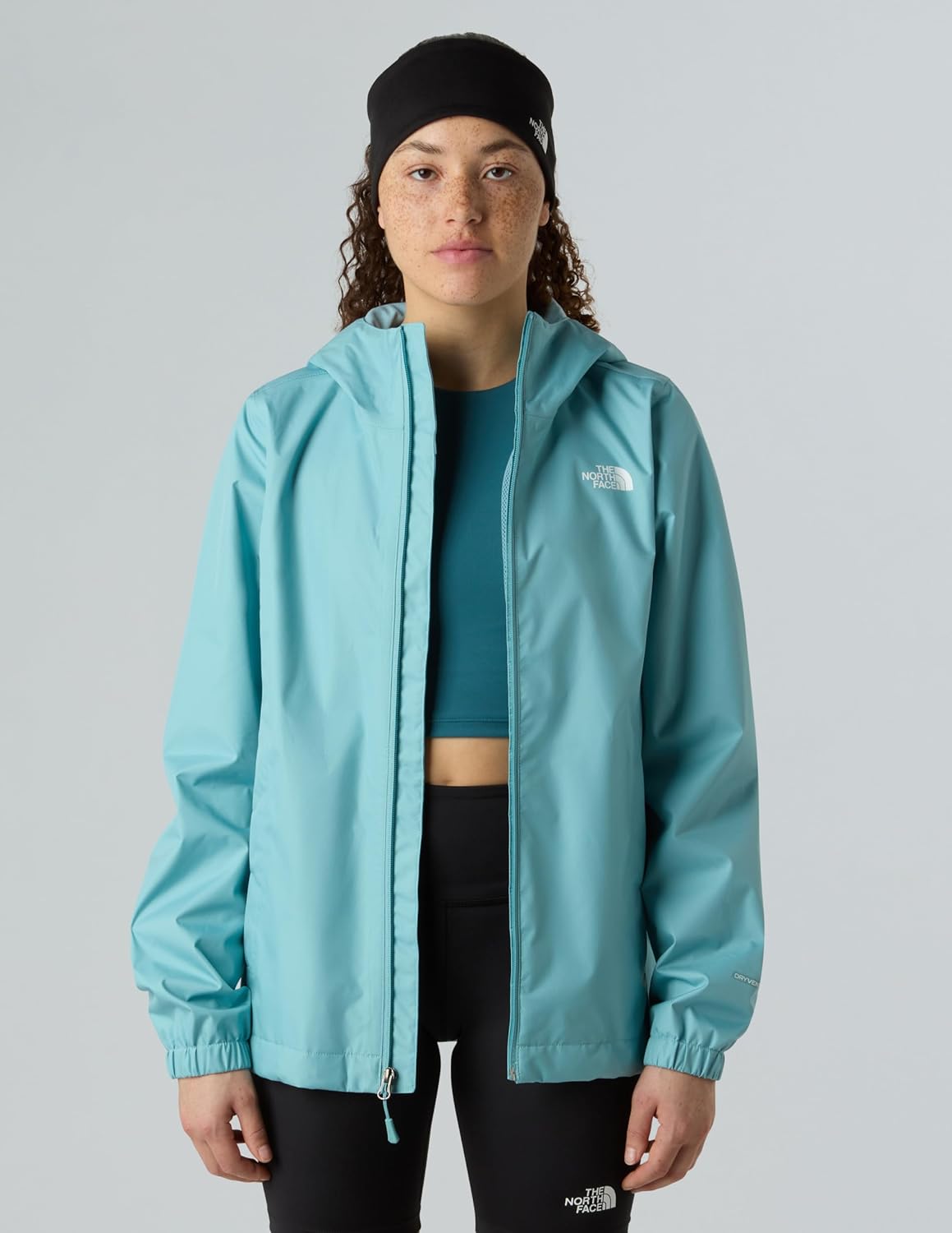 The North Face - Women's Quest Hooded Jacket - Waterproof, Breathable - Blue Eclipse