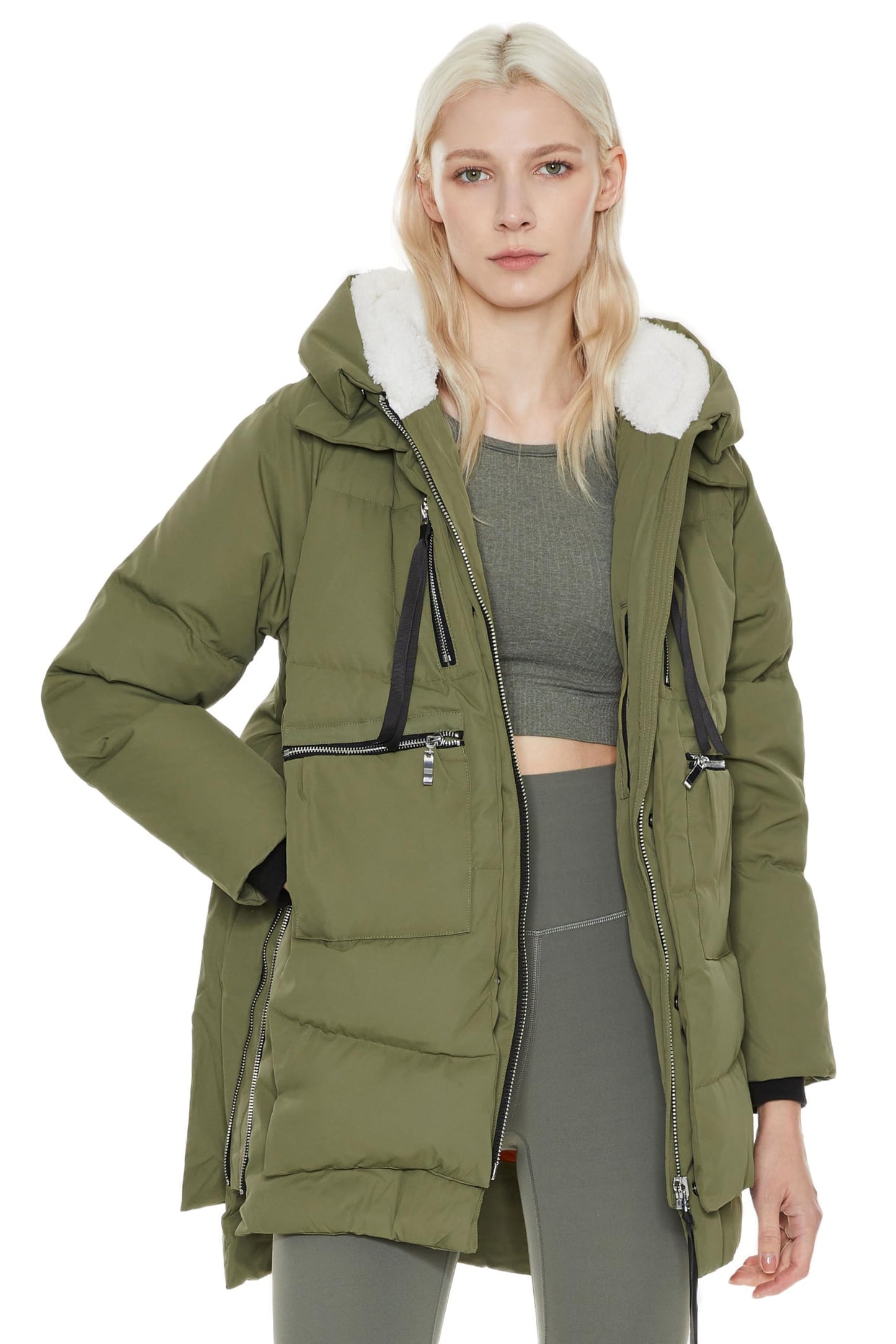 Orolay Women's Thickened Down Jacket