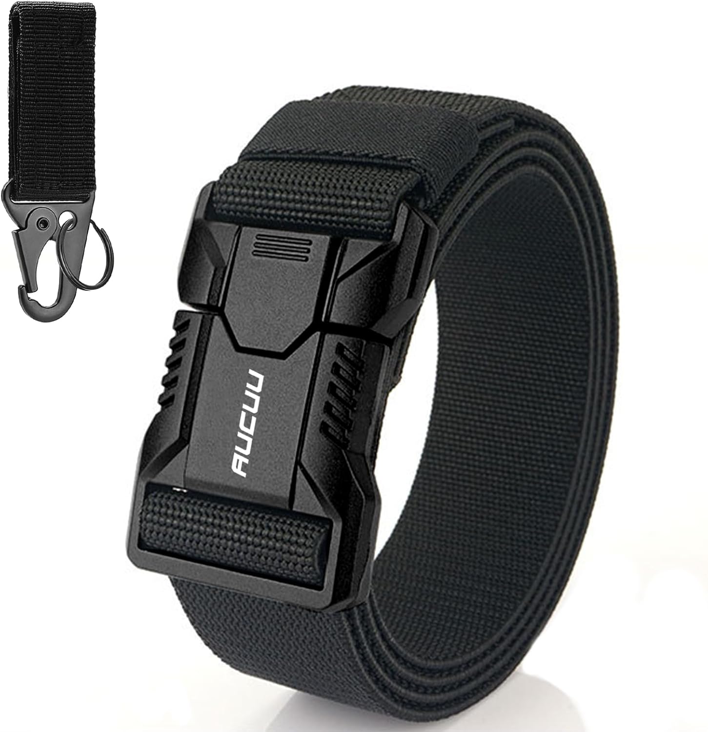 Men's Tactical Belt, Nylon Canvas Belt for Men, Military Tactical Belt, Adjustable Nylon Belts for Travel, Sports and Daily Use(Width 3.8cm)