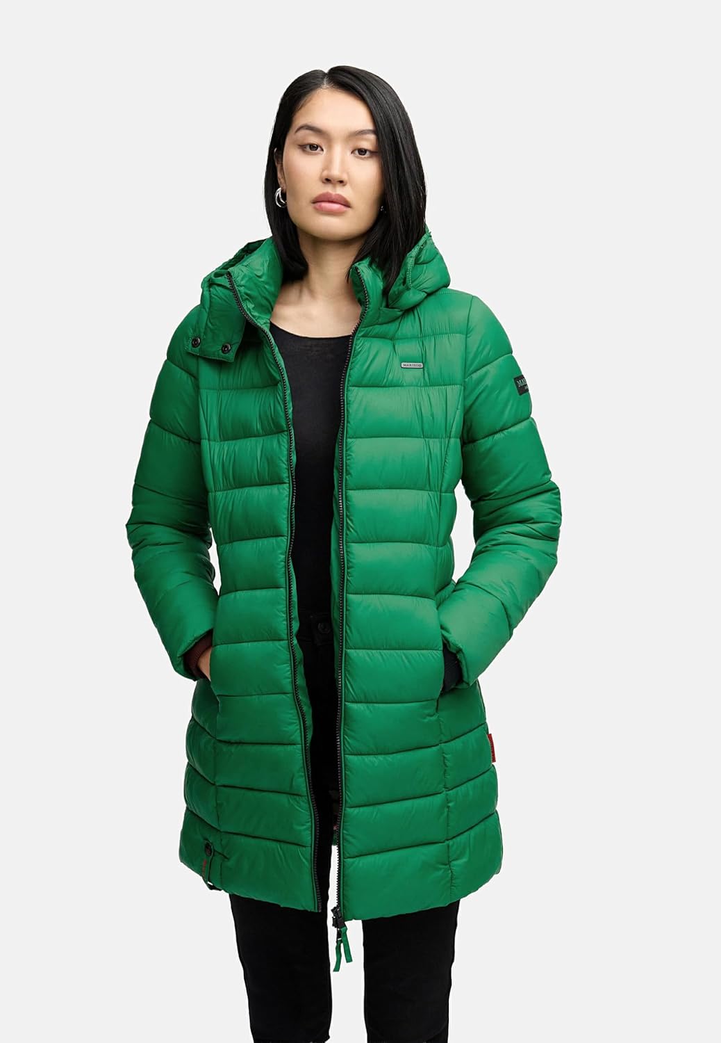 Marikoo Women's Quilted Winter Coat with Evening Star in sizes XS-XXL