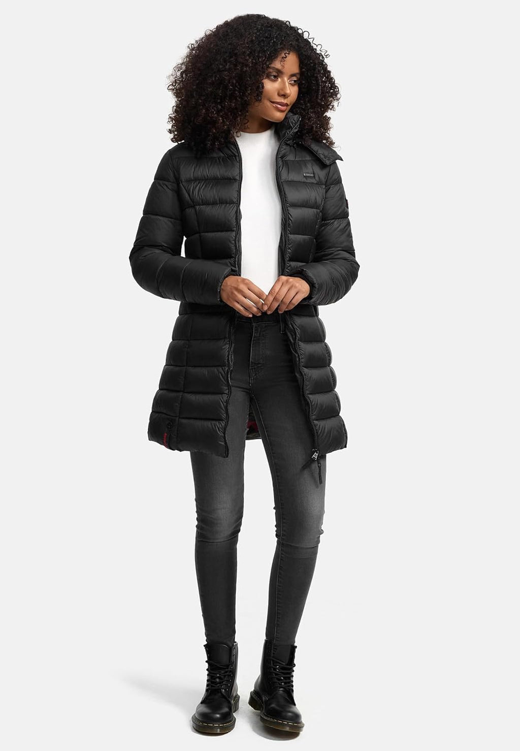 Marikoo Women's Quilted Winter Coat with Evening Star in sizes XS-XXL