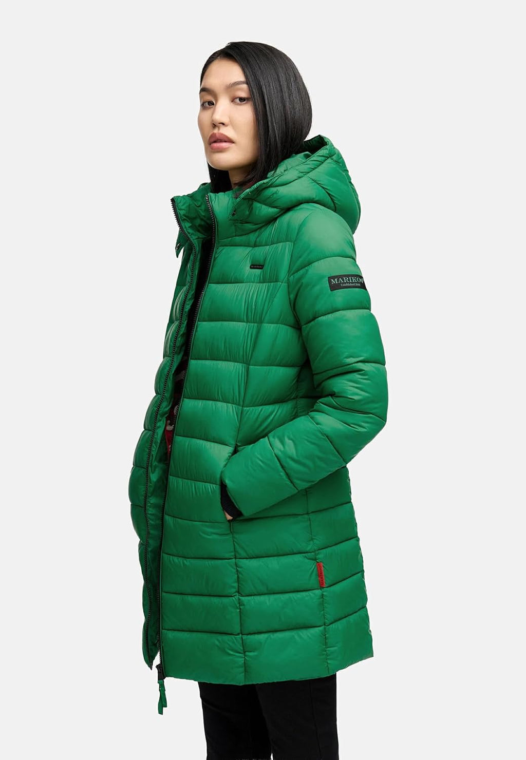 Marikoo Women's Quilted Winter Coat with Evening Star in sizes XS-XXL