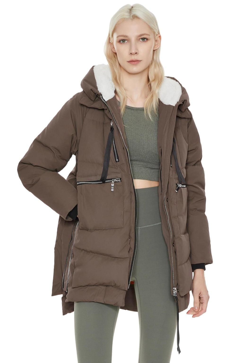 Orolay Women's Thickened Down Jacket