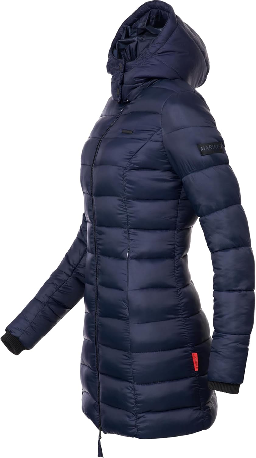 Marikoo Women's Quilted Winter Coat with Evening Star in sizes XS-XXL