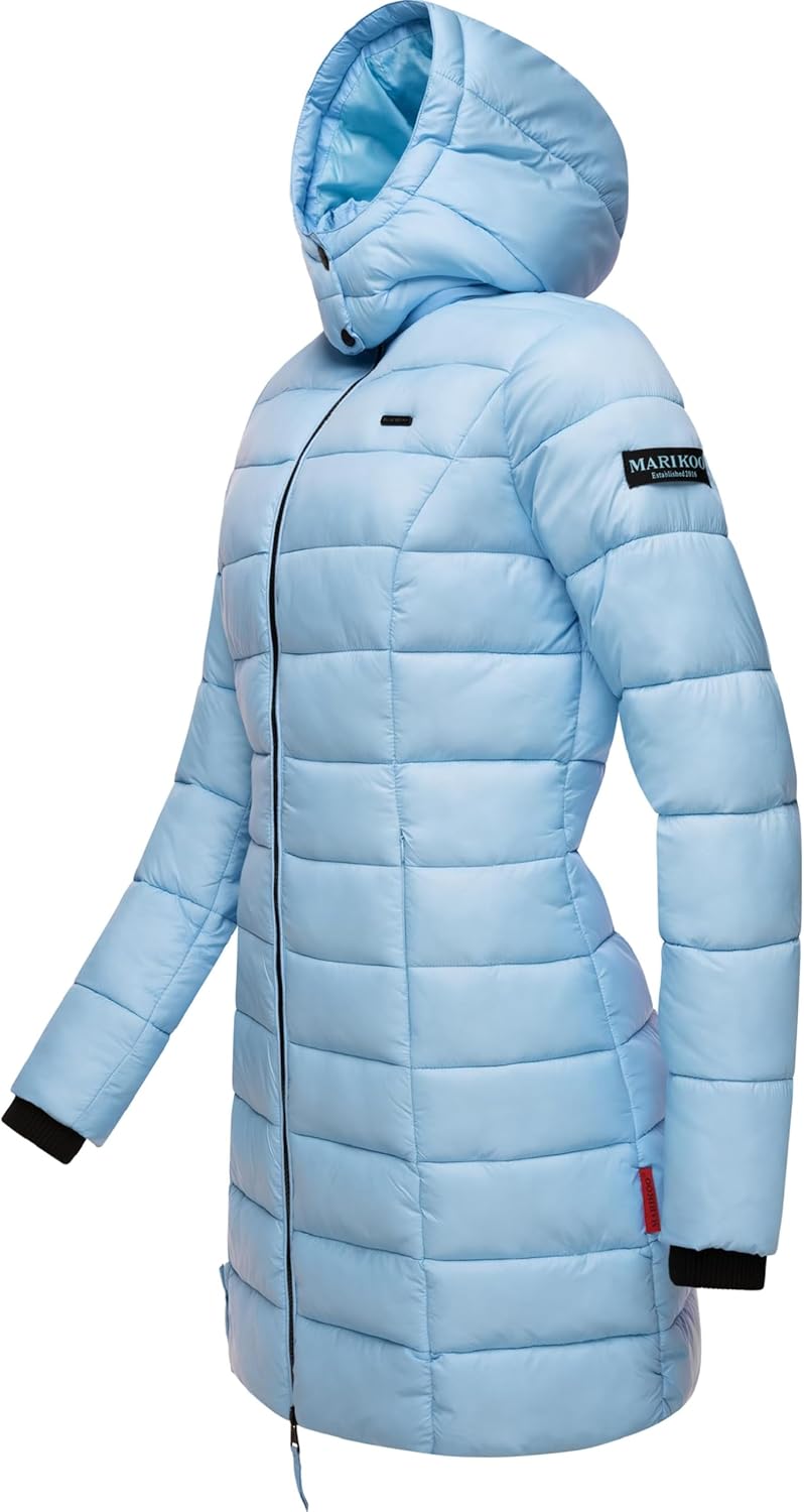 Marikoo Women's Quilted Winter Coat with Evening Star in sizes XS-XXL