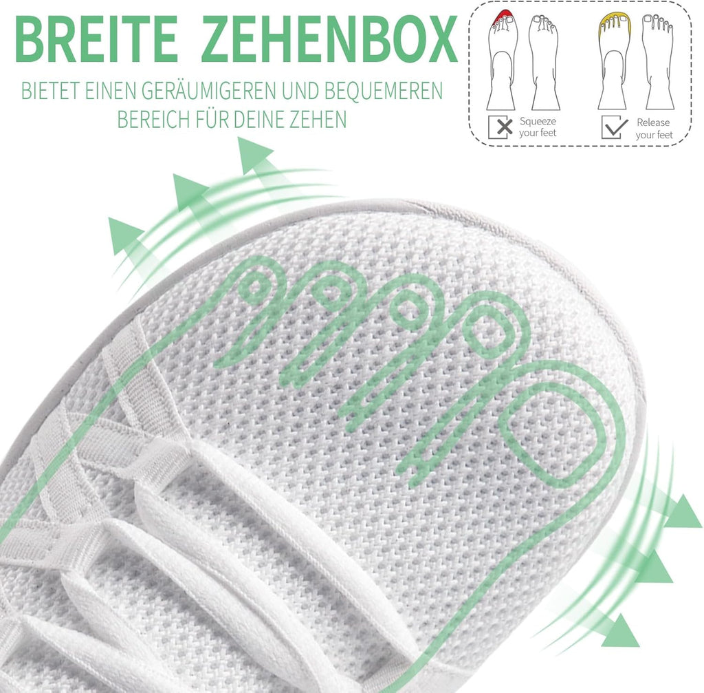 Woman's wide walking shoes