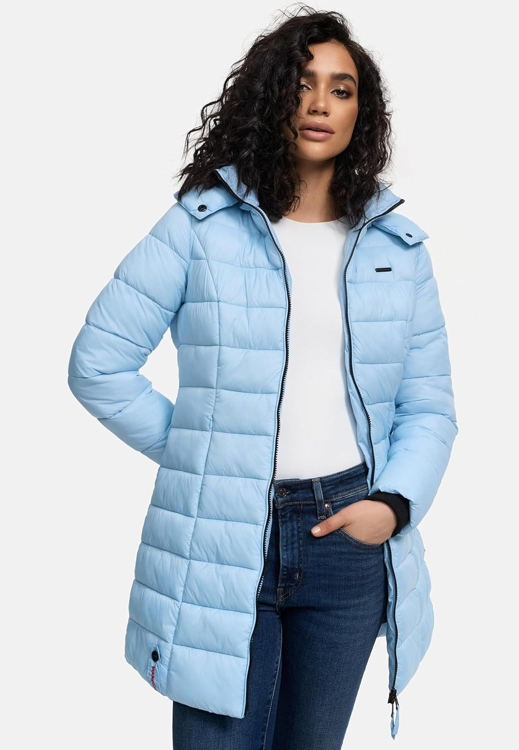 Marikoo Women's Quilted Winter Coat with Evening Star in sizes XS-XXL