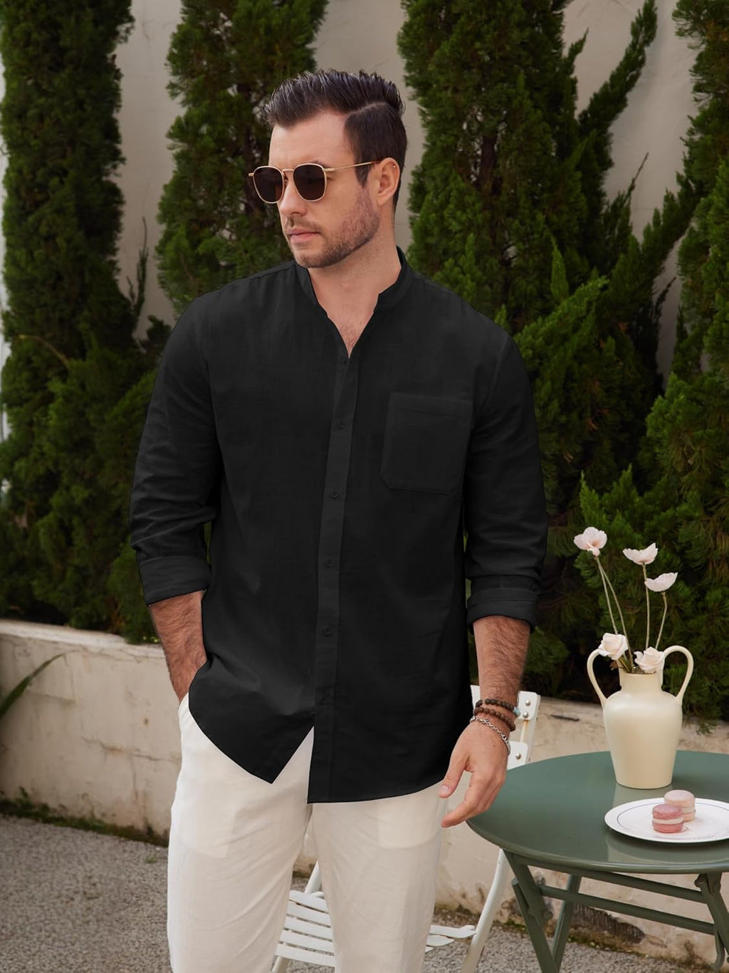 Men's cotton shirt