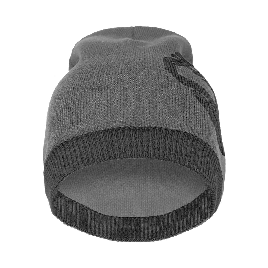 Timberland Men’s Logo Pull-On Beanie - Soft Ribbed Knit Winter Hat, Jacquard Tree Design, Warm Stretch Fit for Cold Weather