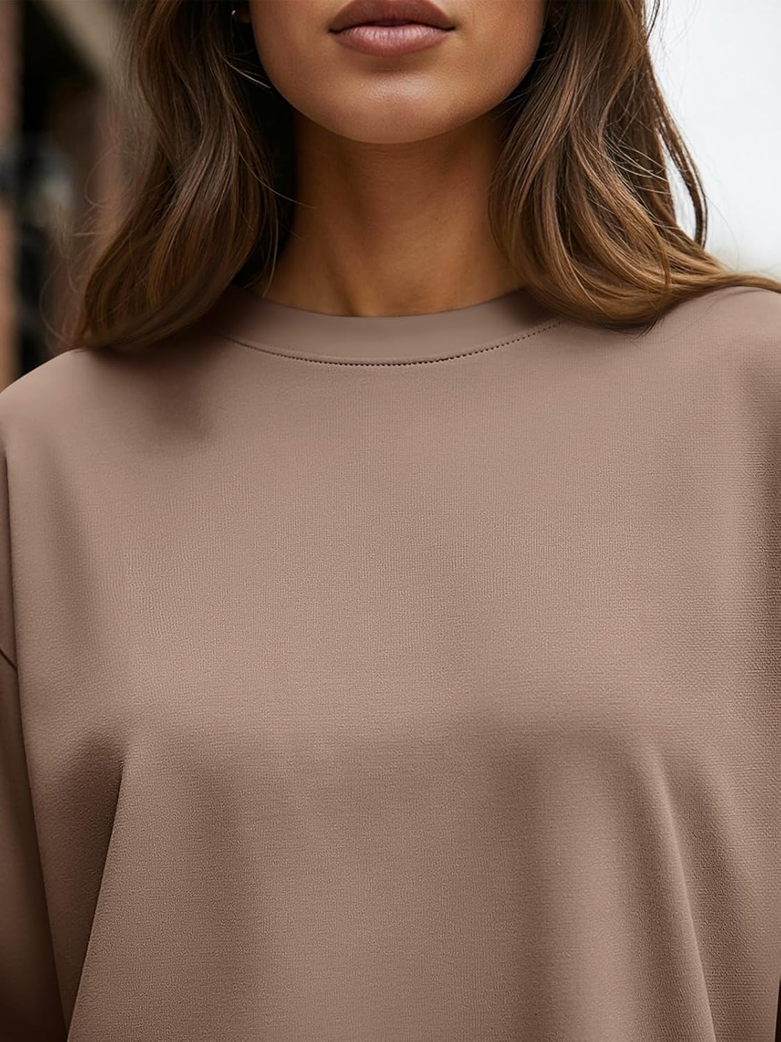 Trendy Queen Womens Spring Tops Oversized Long Sleeve T Shirts 2026 Basic Tee Fall Casual Workout Y2K Clothes