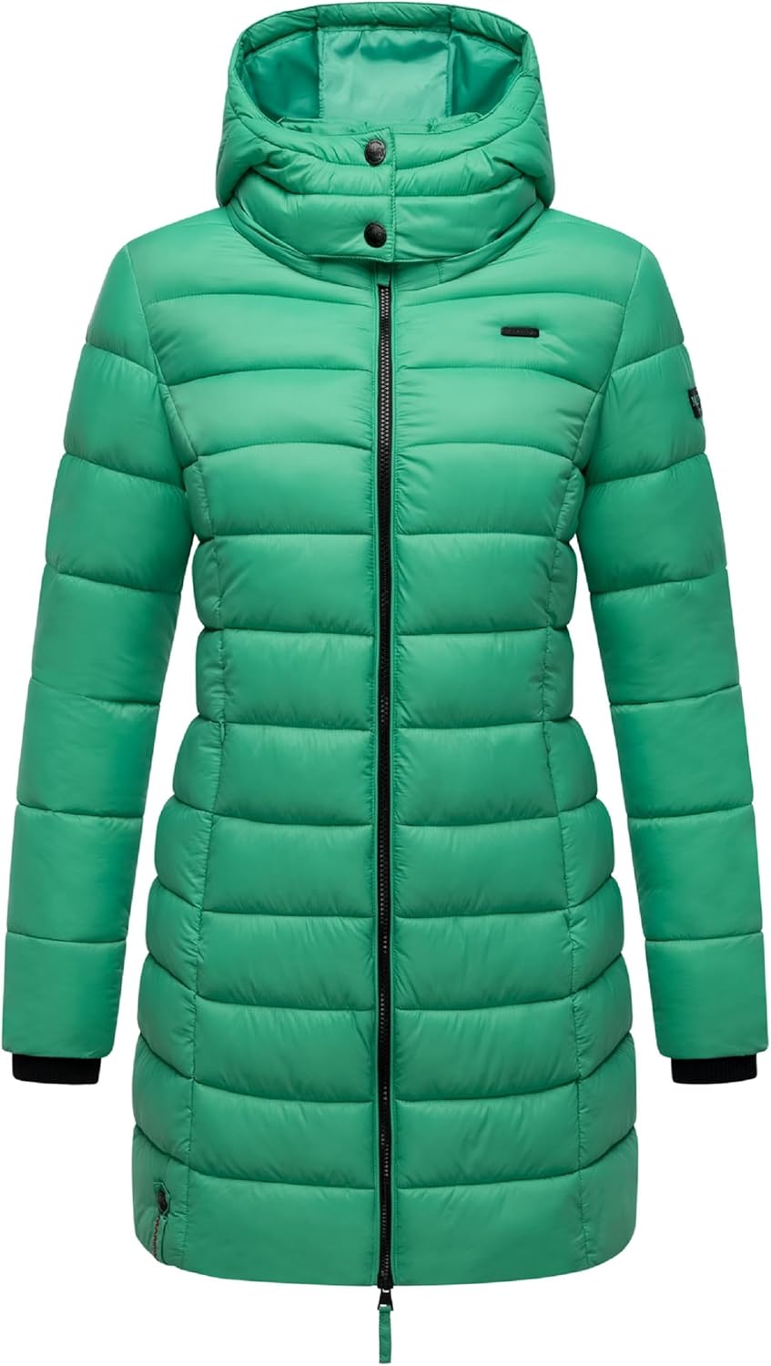 Marikoo Women's Quilted Winter Coat with Evening Star in sizes XS-XXL