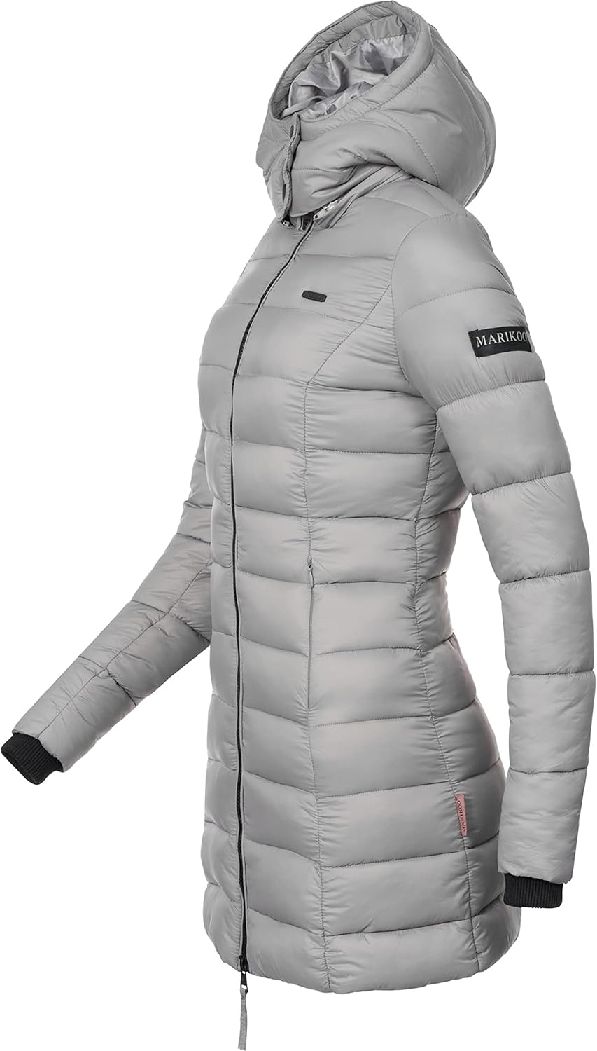 Marikoo Women's Quilted Winter Coat with Evening Star in sizes XS-XXL