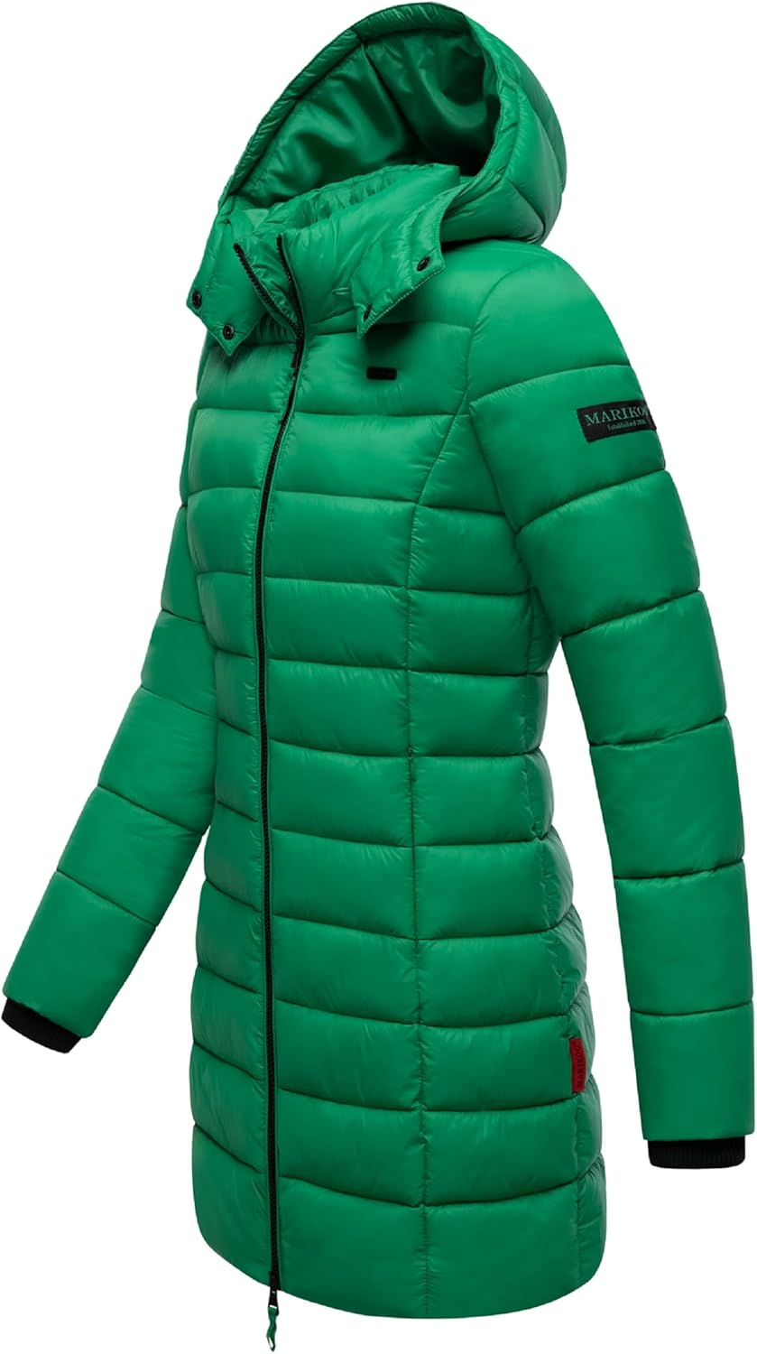Marikoo Women's Quilted Winter Coat with Evening Star in sizes XS-XXL