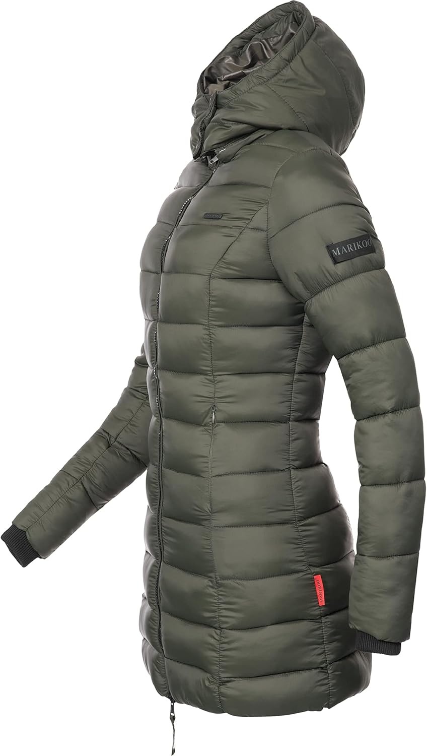 Marikoo Women's Quilted Winter Coat with Evening Star in sizes XS-XXL