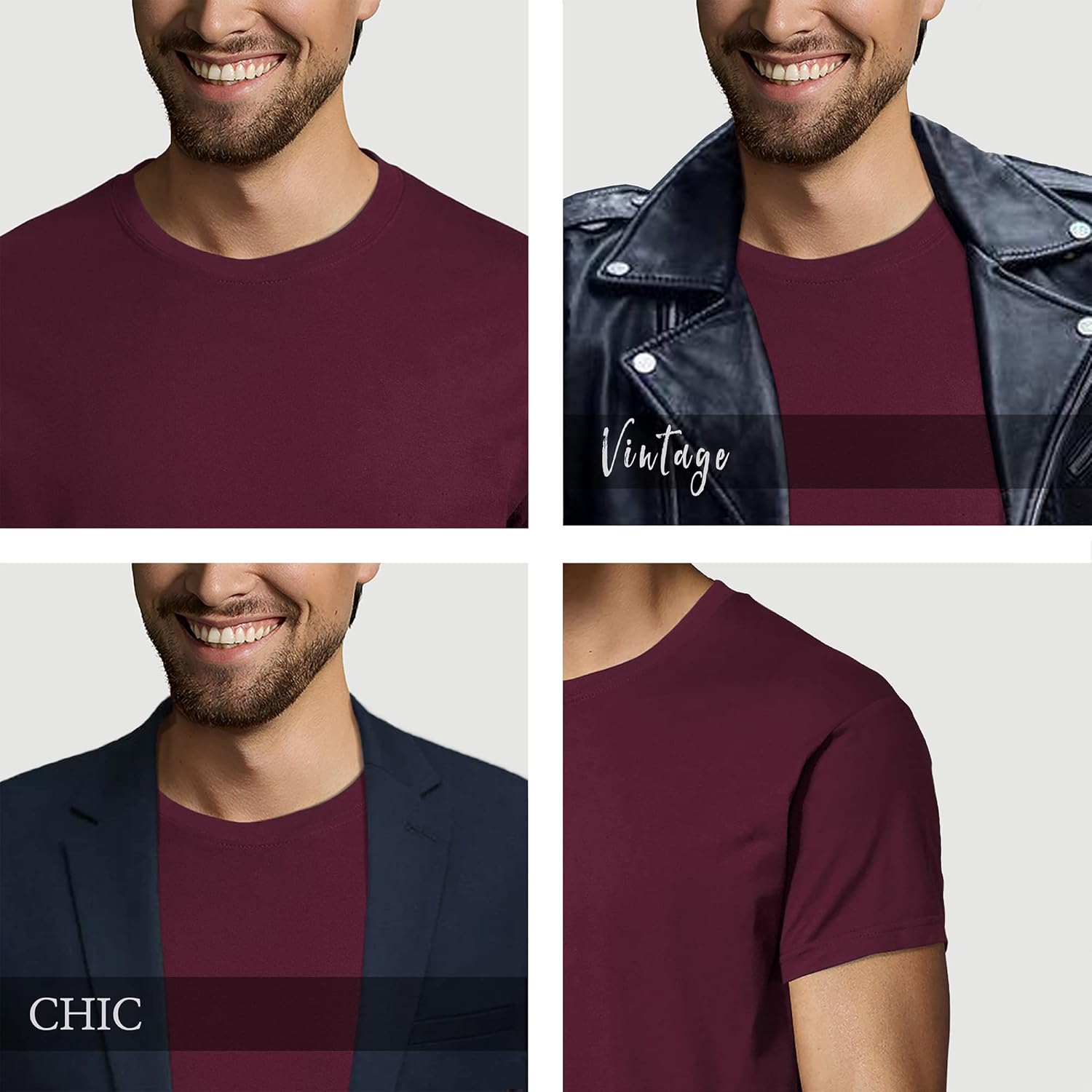 Ultrabasic - Men's Graphics I Hate People Tee Shirt Letters Print