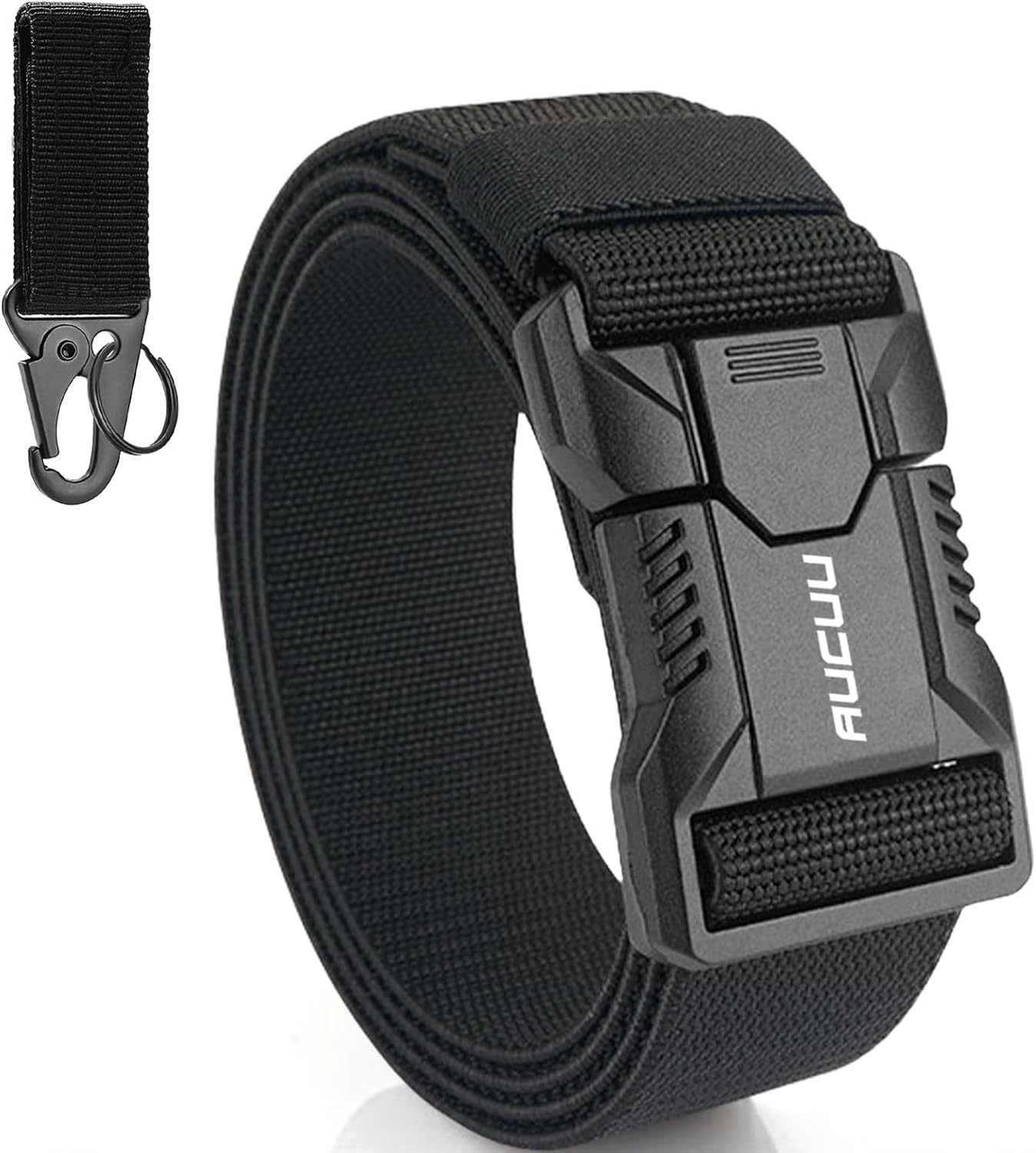 Men's Tactical Belt, Nylon Canvas Belt for Men, Military Tactical Belt, Adjustable Nylon Belts for Travel, Sports and Daily Use(Width 3.8cm)