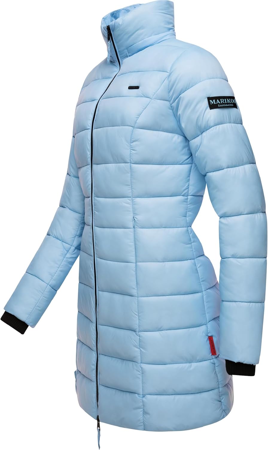 Marikoo Women's Quilted Winter Coat with Evening Star in sizes XS-XXL