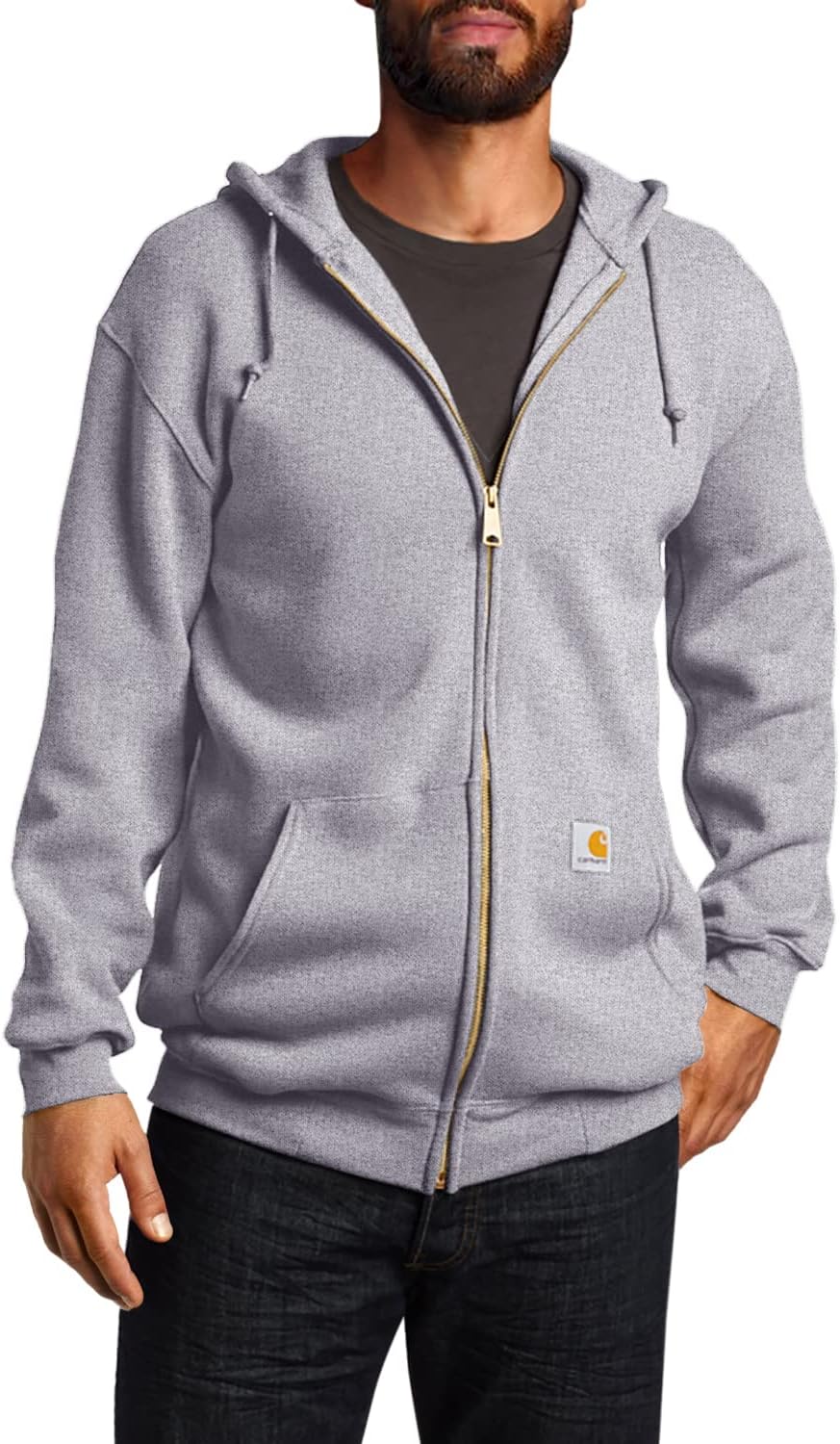 Carhartt herr Tröja Carhartt Tröja med huva fram