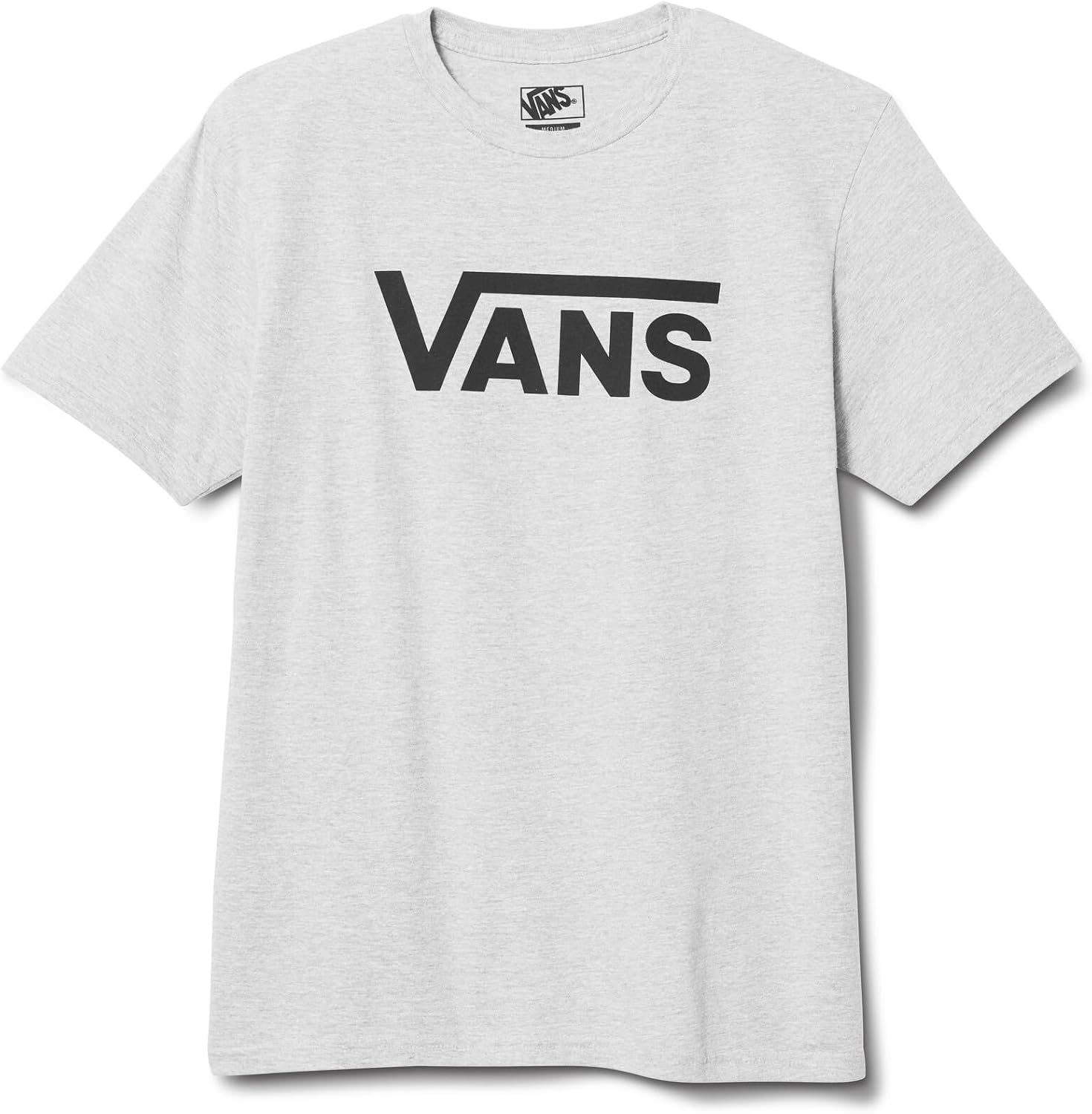 Vans Men's Classic Drop V Ss Crew Tee-b T-Shirt, Athletic Heather, L