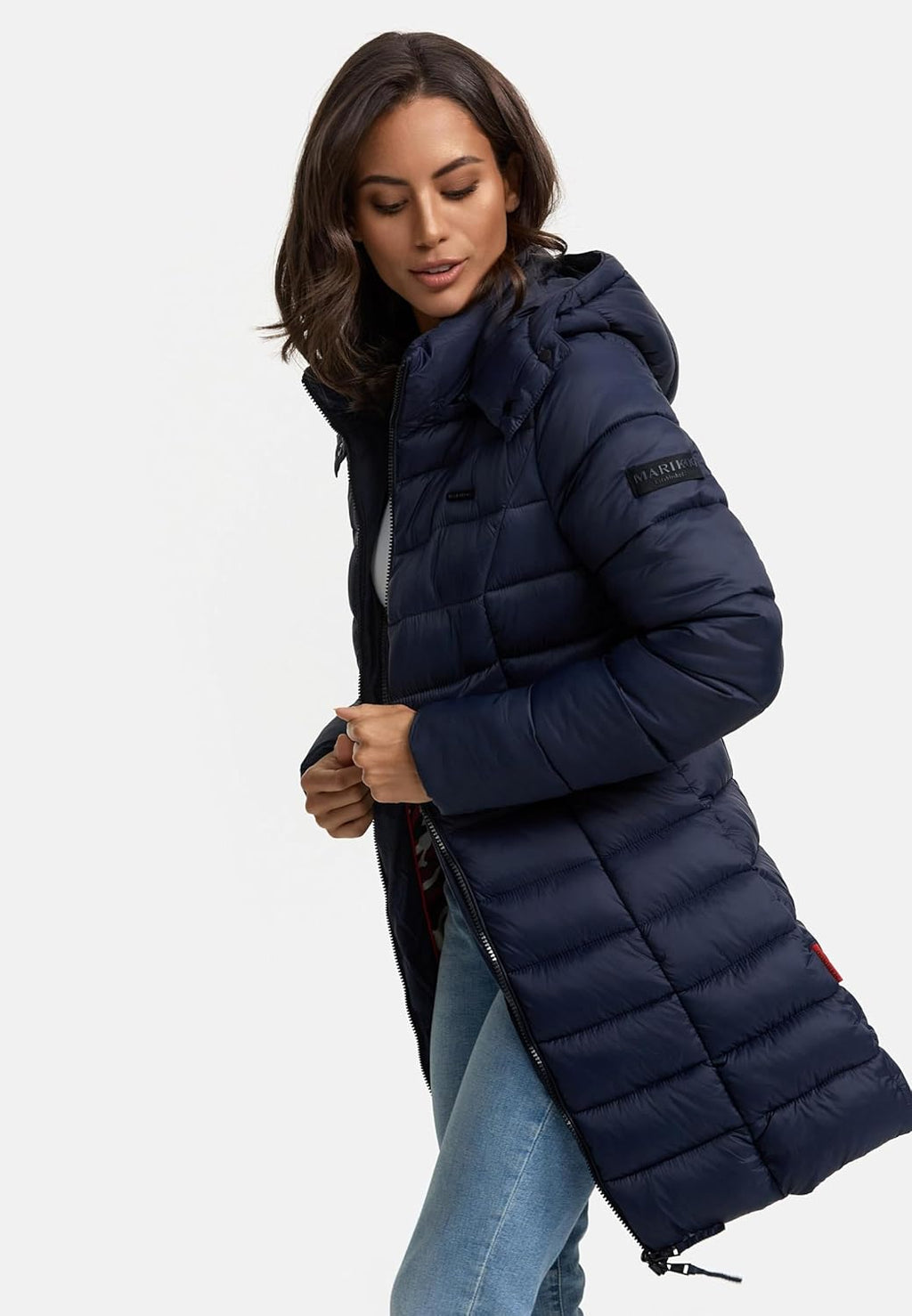 Marikoo Women's Quilted Winter Coat with Evening Star in sizes XS-XXL