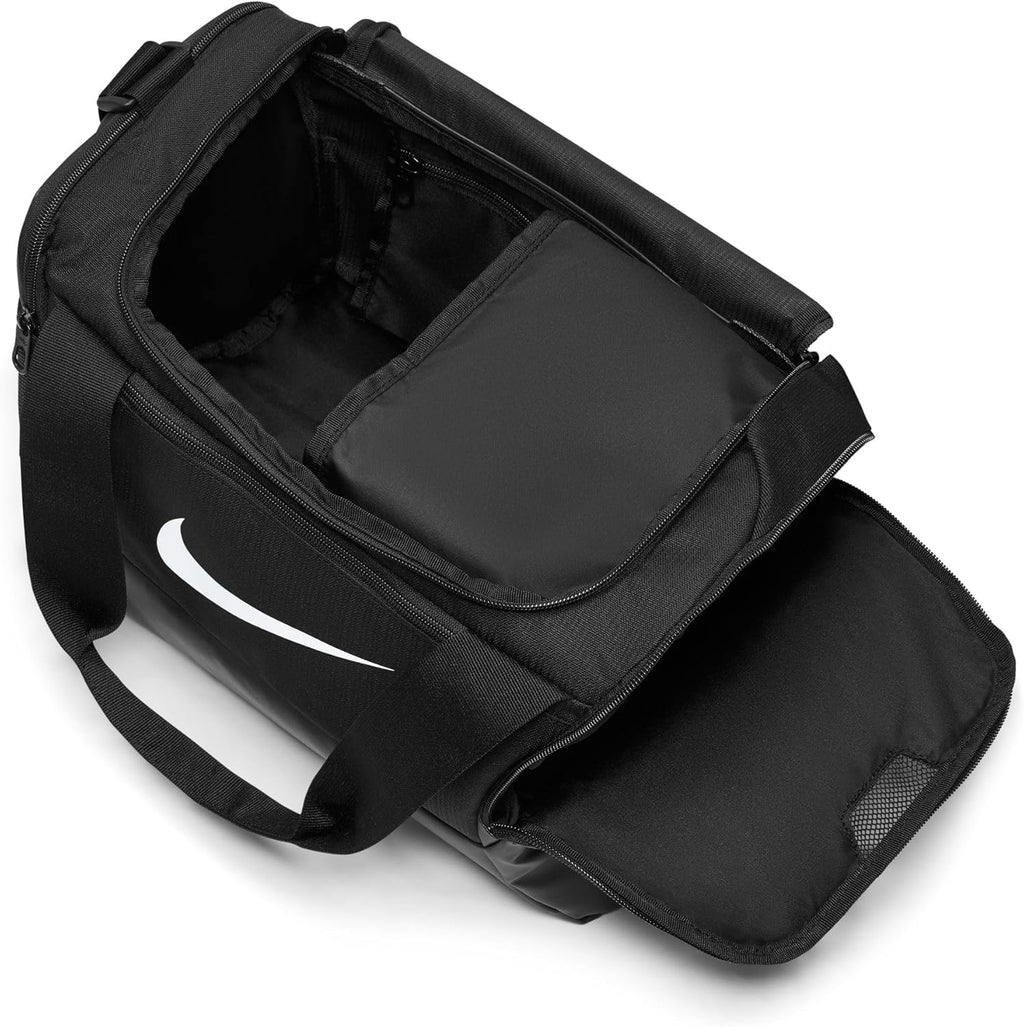 NIKE Unisex gym bag Black/Black/White, One Size
