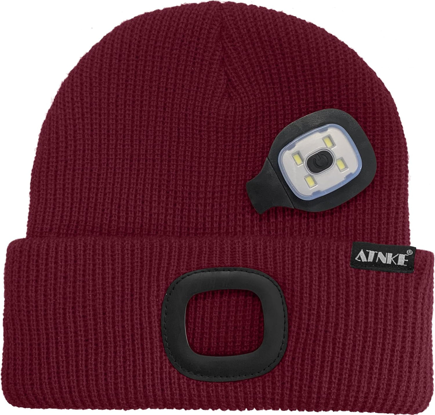 ATNKE Unisex winter hat with led light
