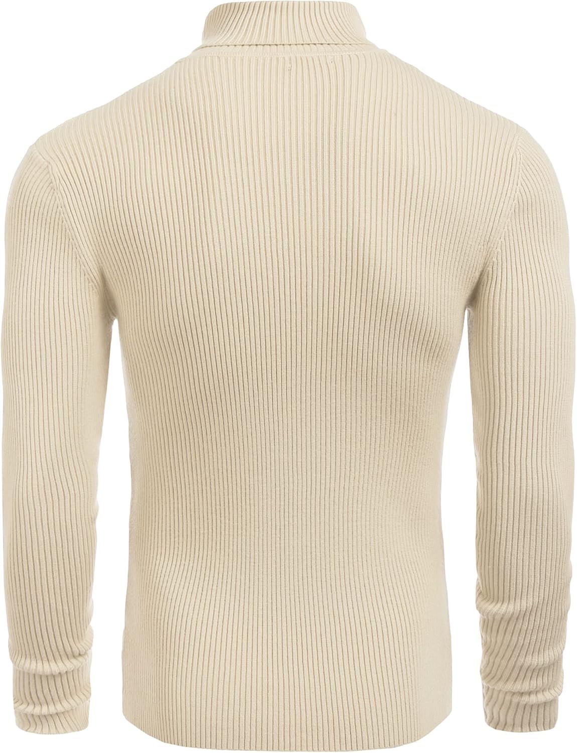 COOFANDY Men's Polo Sweater Fine Knit Long Sleeve Sweater Basic Regular Fit Pullover