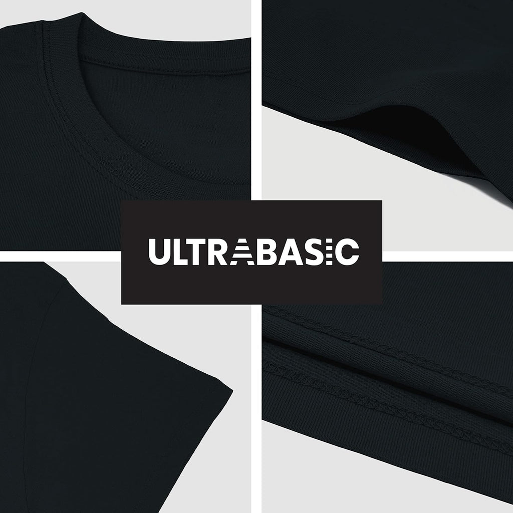Ultrabasic - Men's Graphics I Hate People Tee Shirt Letters Print