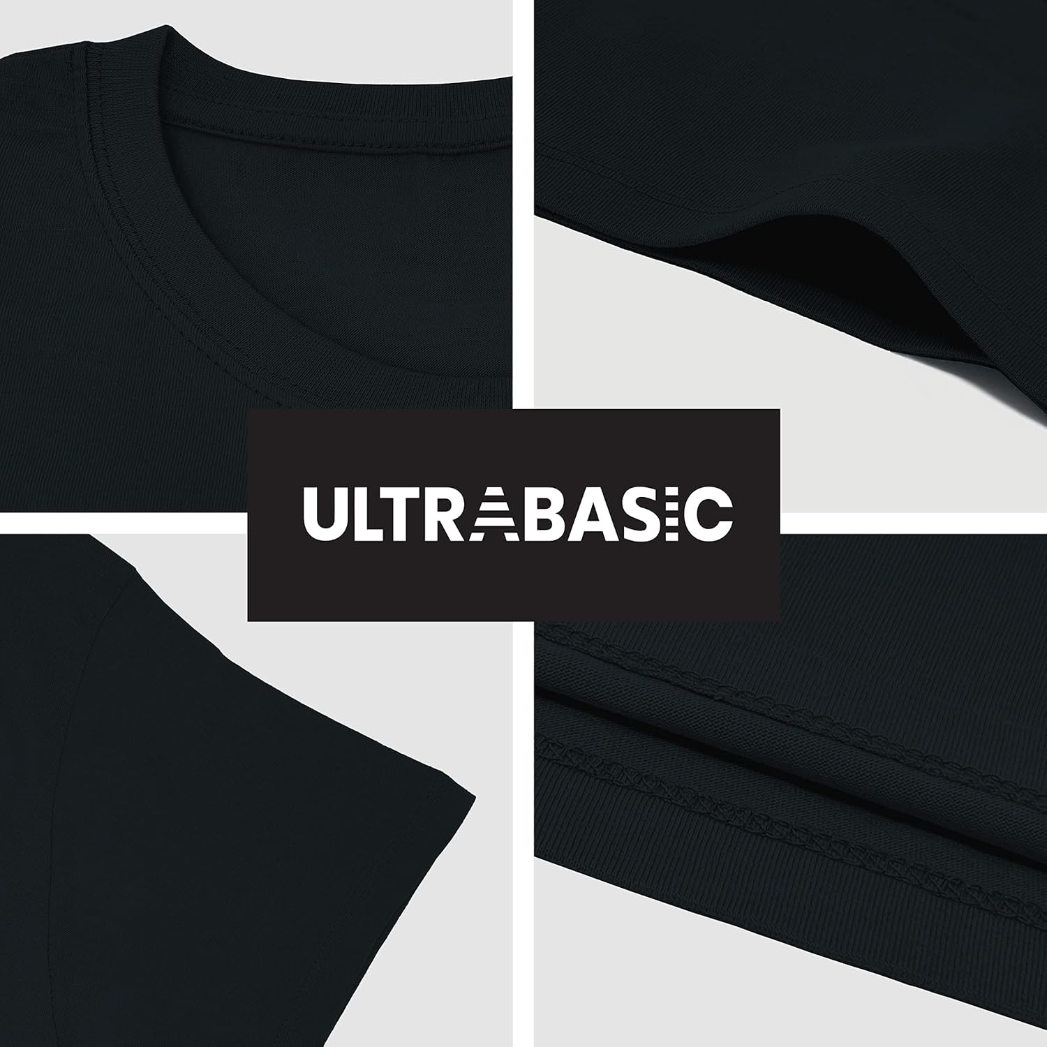 Ultrabasic - Men's Graphics I Hate People Tee Shirt Letters Print