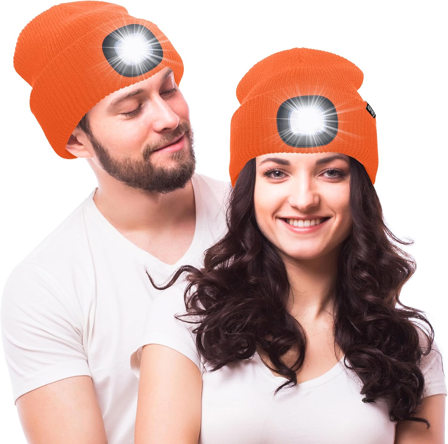 ATNKE Unisex winter hat with led light