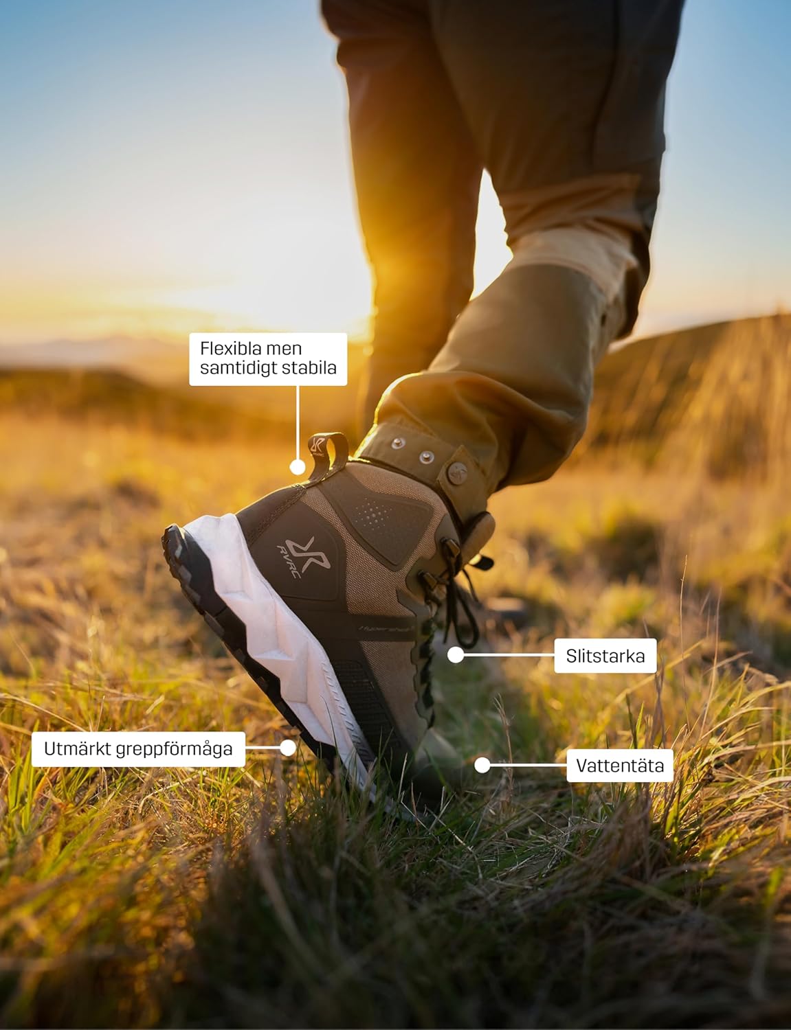 RevolutionRace Women's Phantom Trail Mid Waterproof Hiking Boots, Waterproof Hiking Shoes for All Outdoor Activities