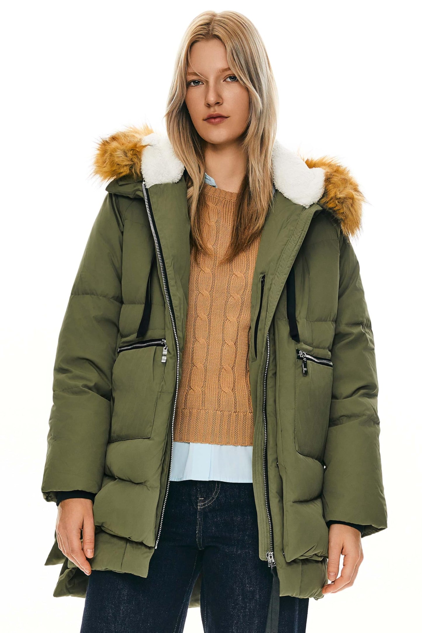 Orolay Women's Thickened Down Jacket