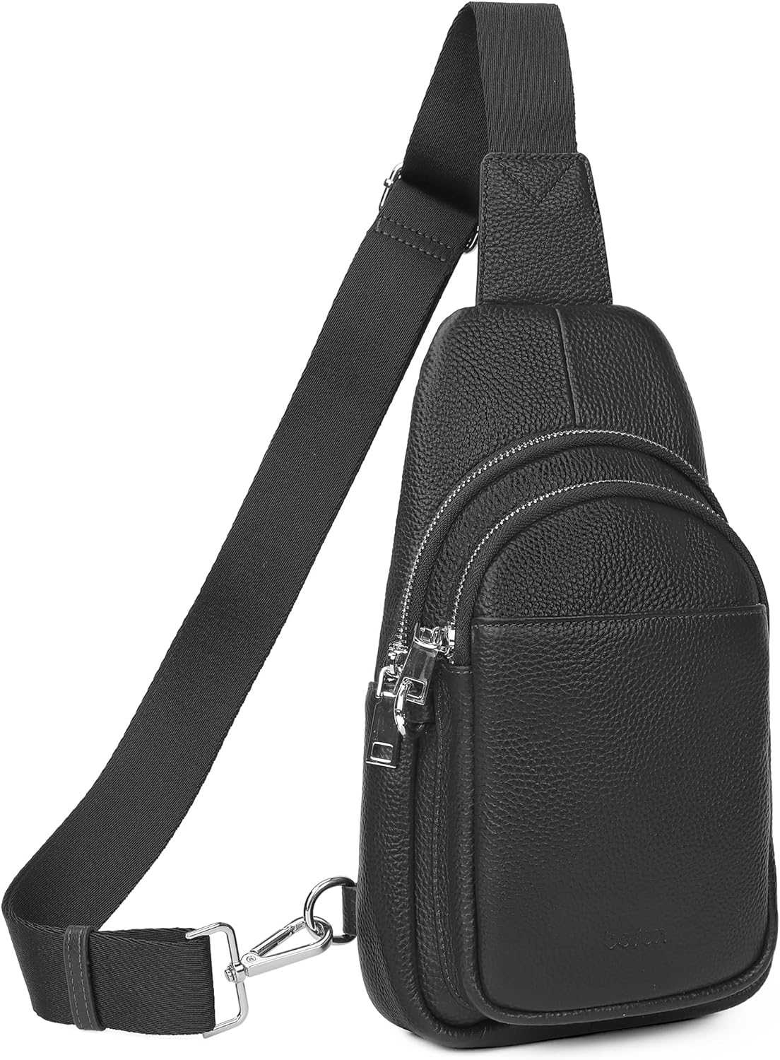 Travel bag in genuine leather for women