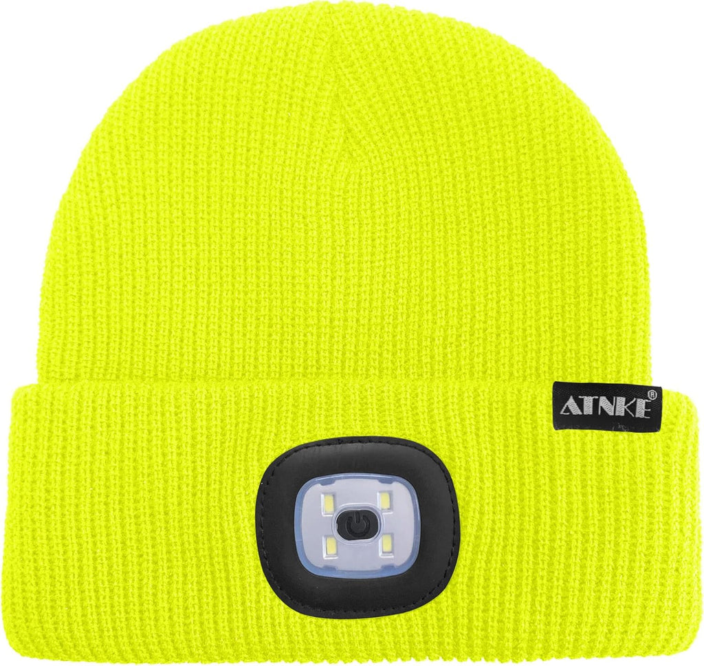 ATNKE Unisex winter hat with led light