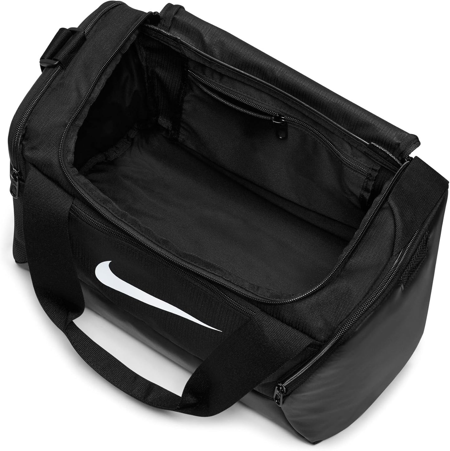 NIKE Unisex gym bag Black/Black/White, One Size