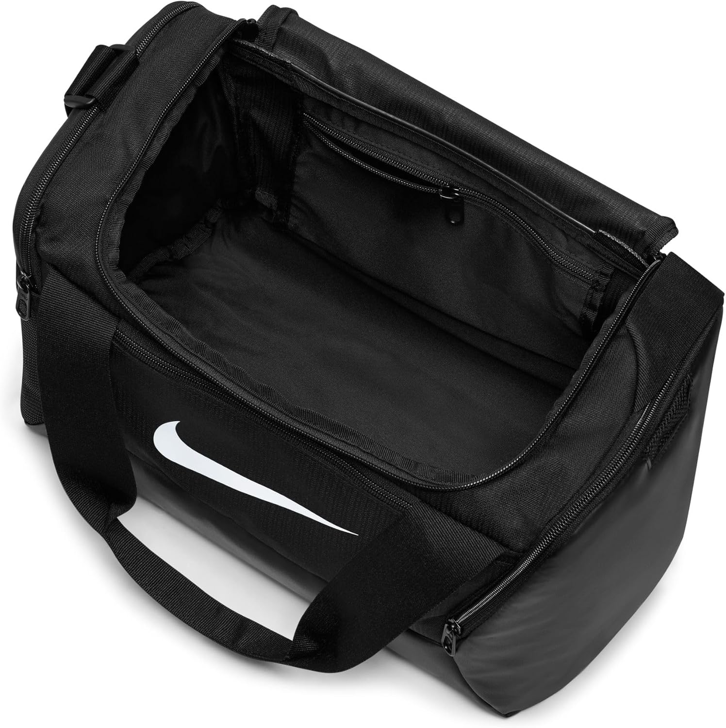 NIKE Unisex gym bag Black/Black/White, One Size