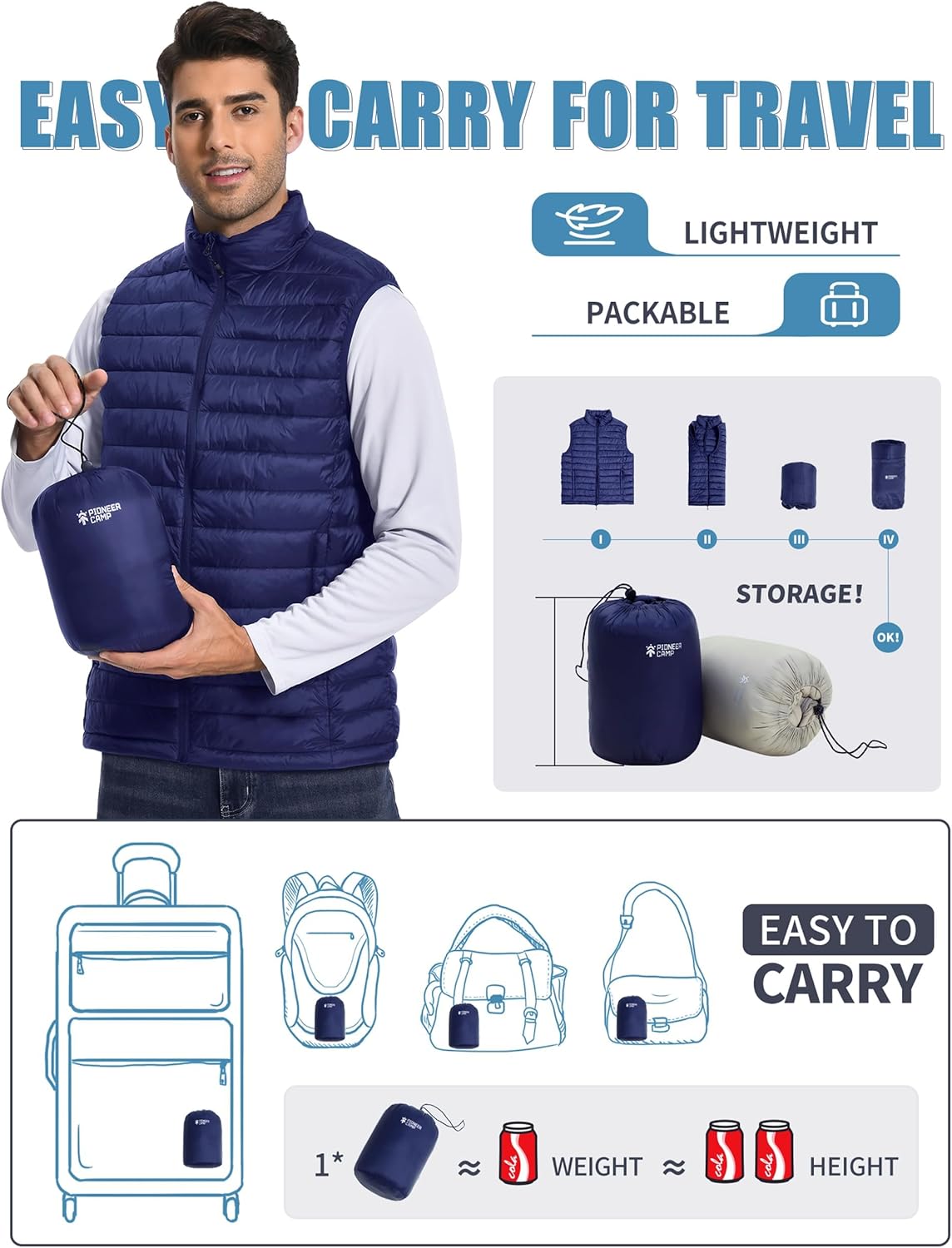 Pioneer Camp lightweight warm waterproof vest
