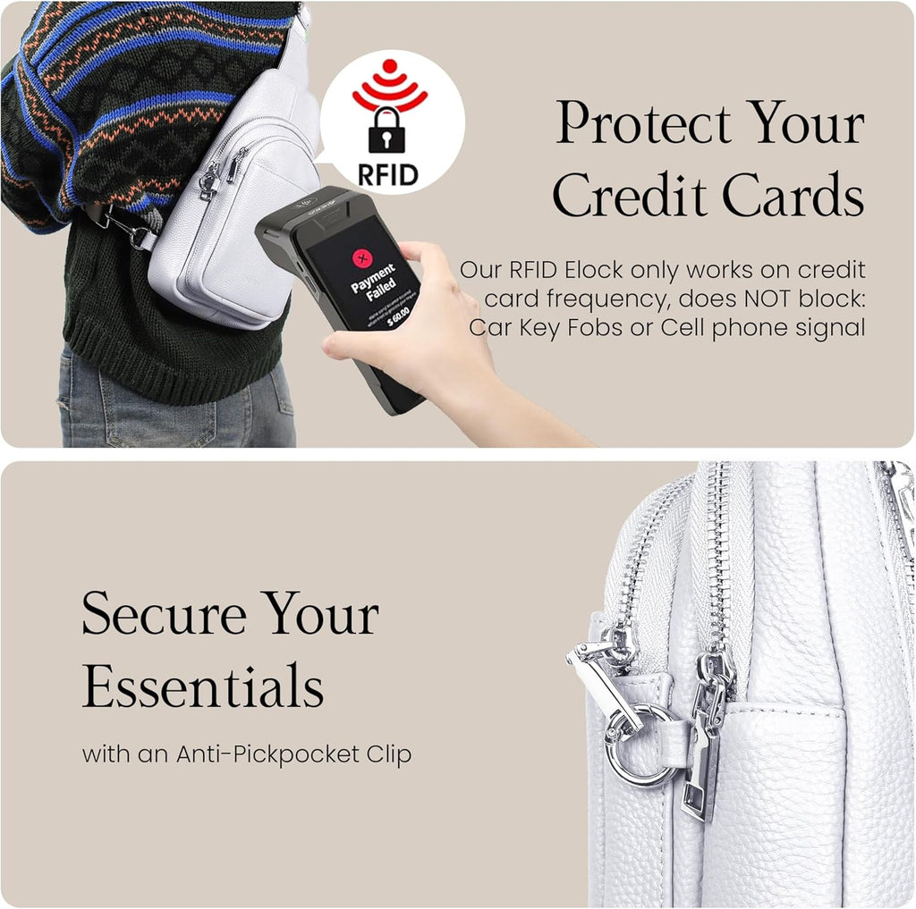 Travel bag in genuine leather for women