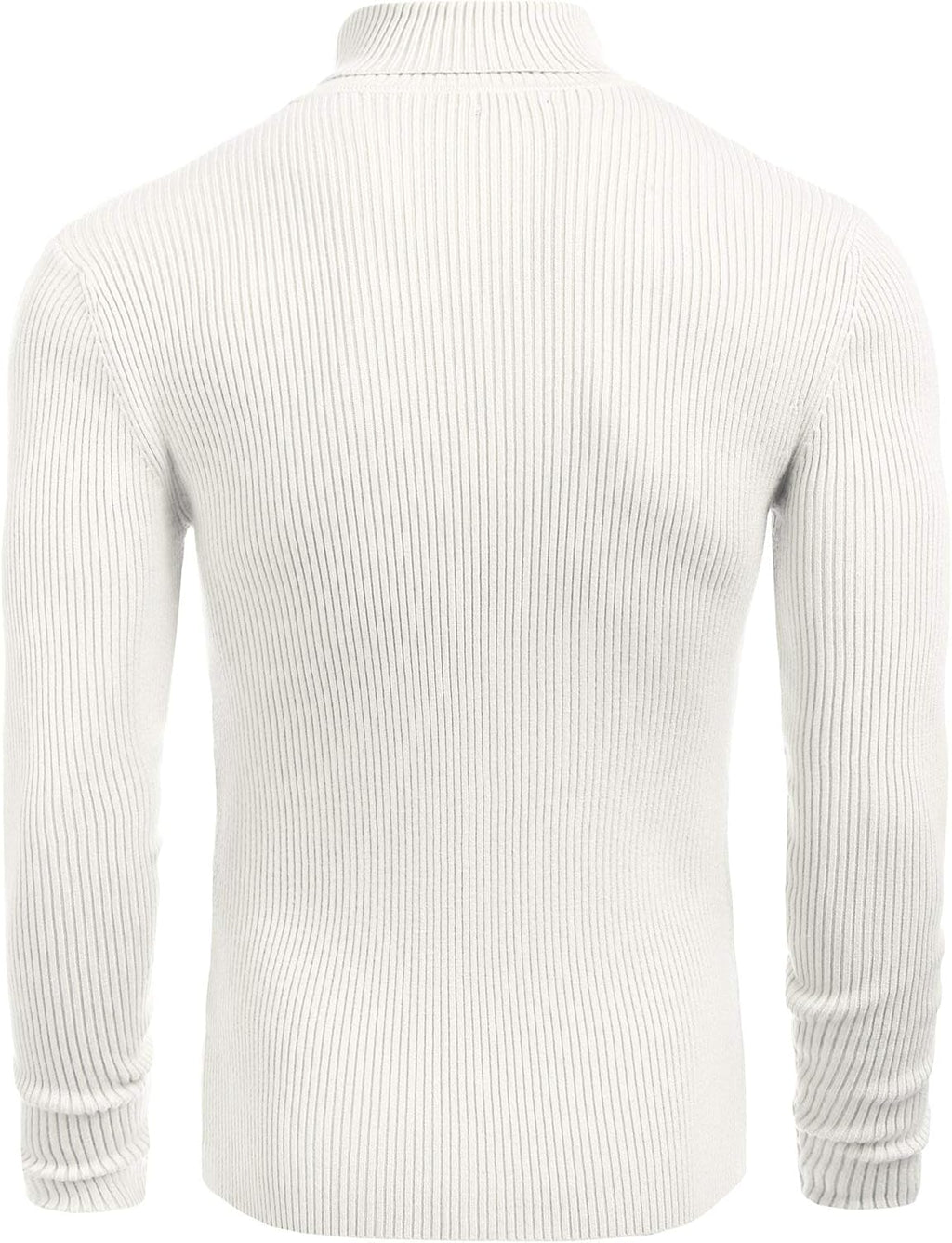 COOFANDY Men's Polo Sweater Fine Knit Long Sleeve Sweater Basic Regular Fit Pullover