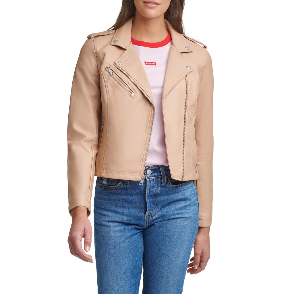 Levi's Women's The Classic Faux Leather Moto Jacket (Regular & Plus Size)