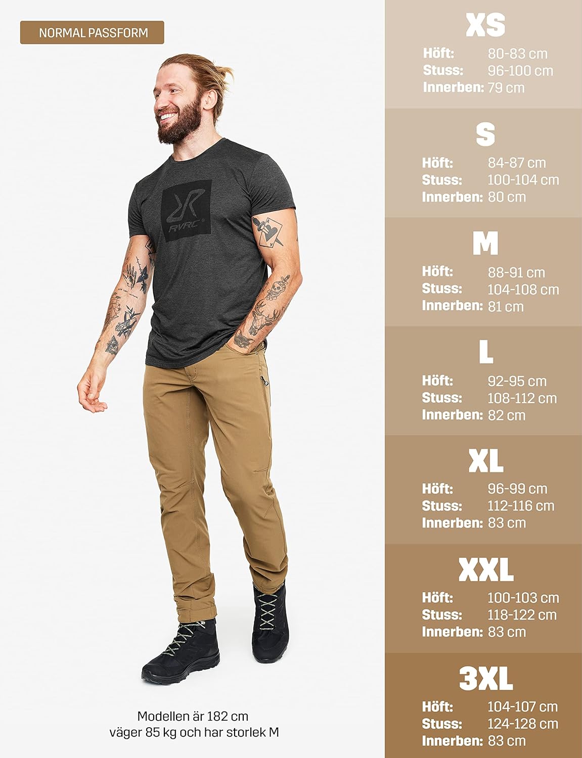 RevolutionRace Men's Explorer Outdoor Jeans, Outdoor Pants for Everyday Use and All Outdoor Activities