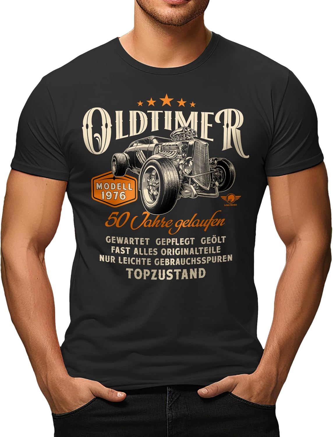 Men and Men Gift T-Shirt for 50th Birthday Birthday : Oldtimer Model 1971