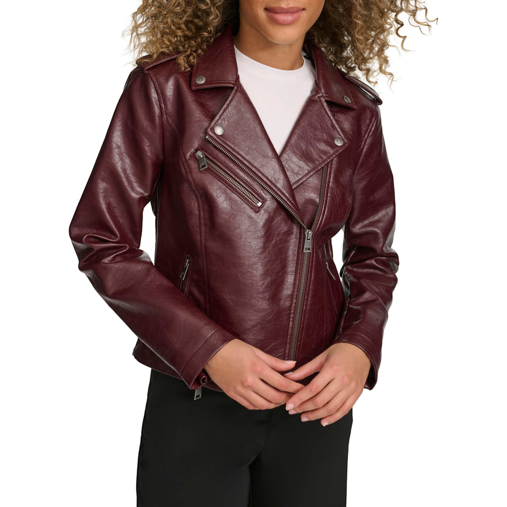 Levi's Women's The Classic Faux Leather Moto Jacket (Regular & Plus Size)