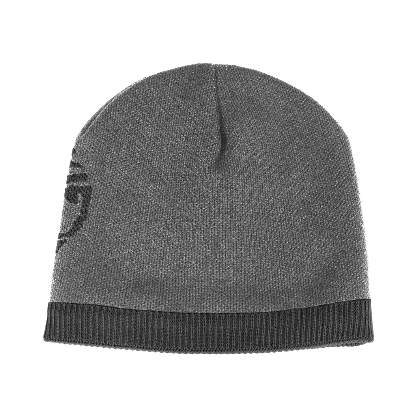 Timberland Men’s Logo Pull-On Beanie - Soft Ribbed Knit Winter Hat, Jacquard Tree Design, Warm Stretch Fit for Cold Weather