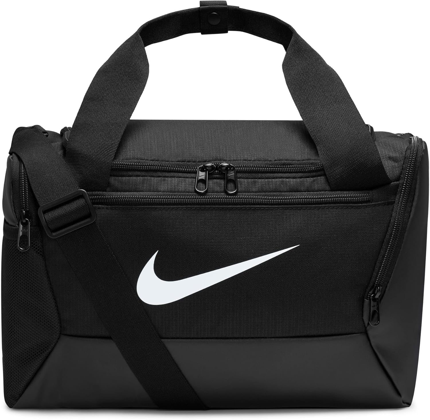 NIKE Unisex gym bag Black/Black/White, One Size