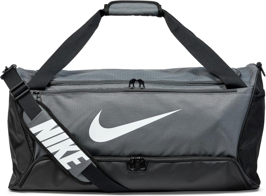 NIKE Unisex gym bag Black/Black/White, One Size