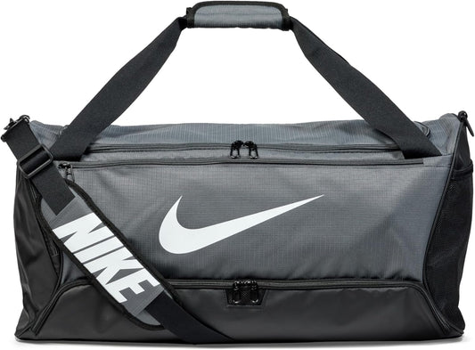 NIKE Unisex gym bag Black/Black/White, One Size