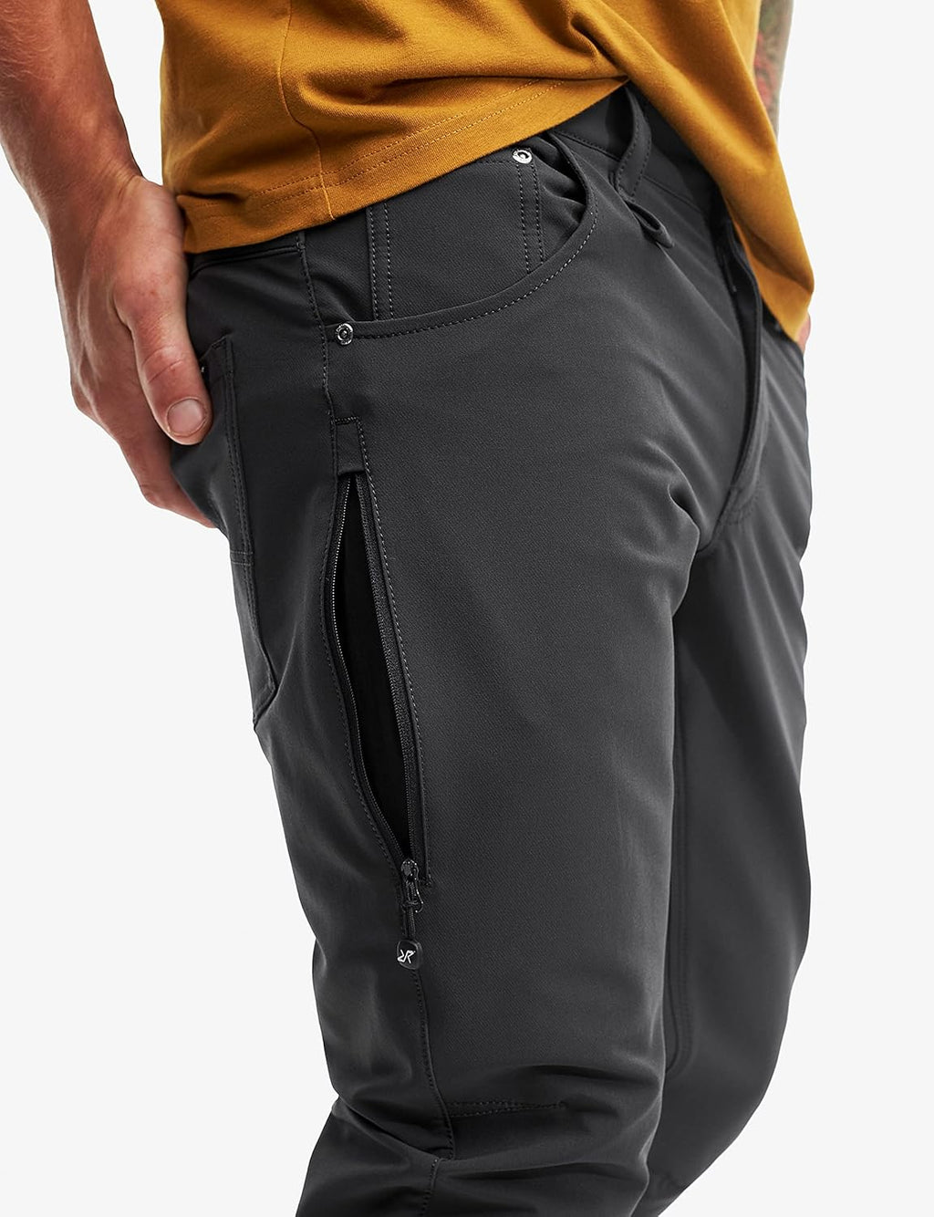 RevolutionRace Men's Explorer Outdoor Jeans, Outdoor Pants for Everyday Use and All Outdoor Activities