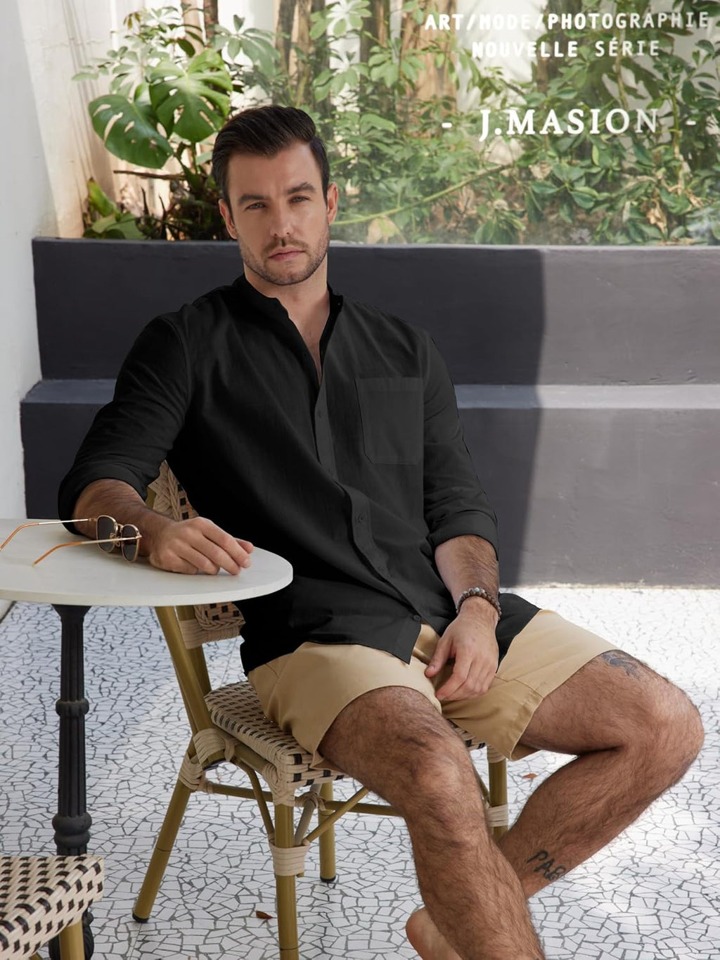 Men's cotton shirt