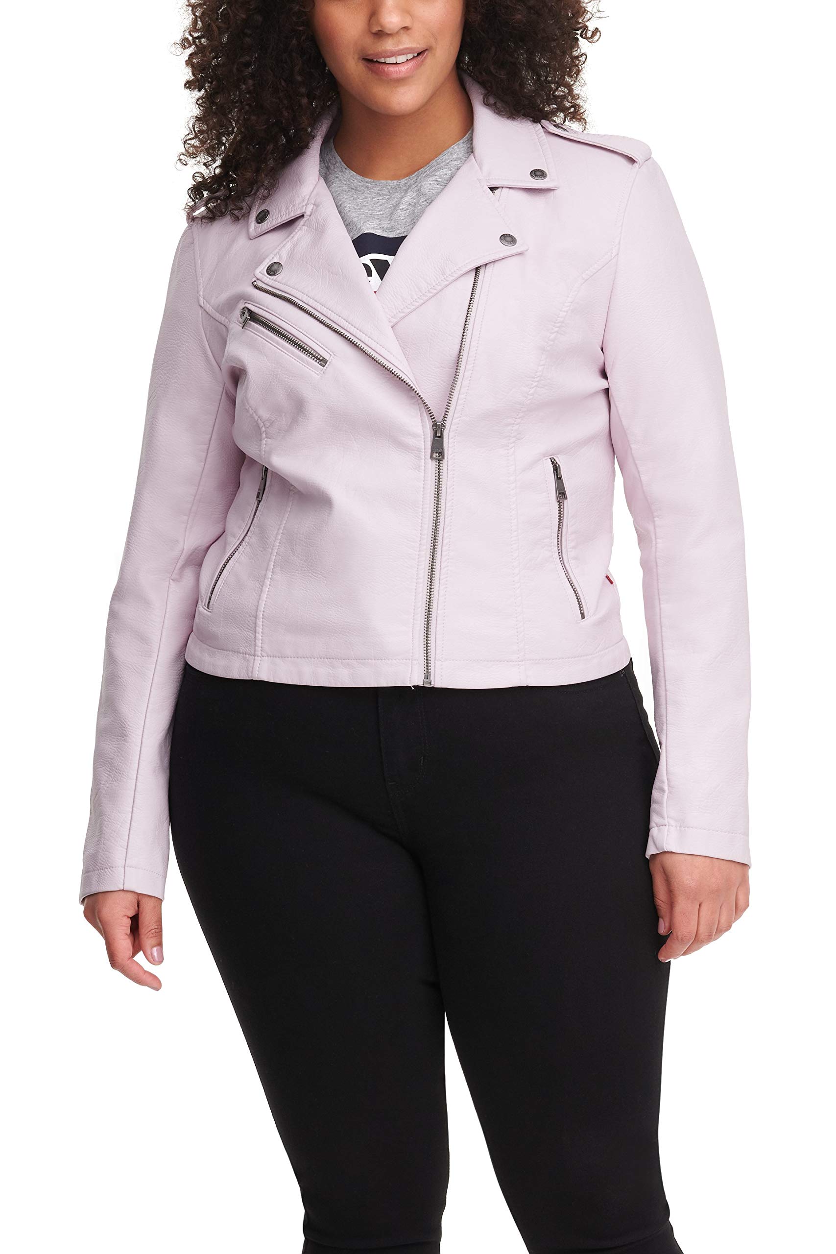 Levi's Women's The Classic Faux Leather Moto Jacket (Regular & Plus Size)
